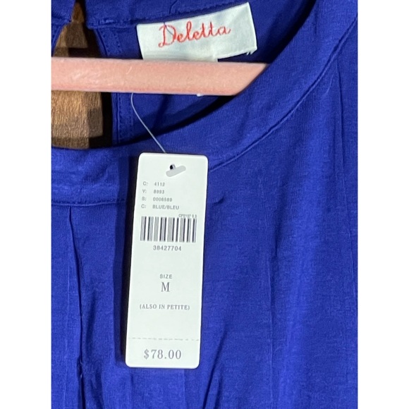 Anthropologie Dropwaist Top NWT SZ M - Picture 2 of 9